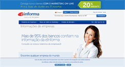 Desktop Screenshot of einforma.pt