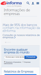 Mobile Screenshot of einforma.pt