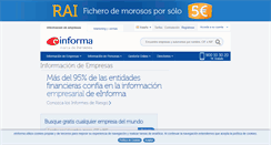 Desktop Screenshot of einforma.com